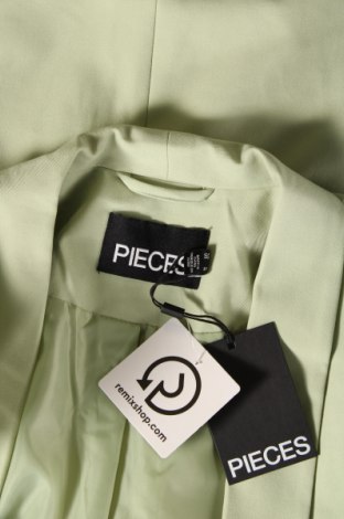 Sacou de femei Pieces, Mărime M, Culoare Verde, Preț 188,82 Lei