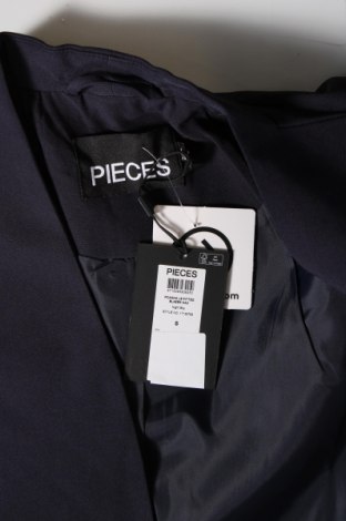 Γυναικείο σακάκι Pieces, Μέγεθος S, Χρώμα Μπλέ, Τιμή 42,27 €