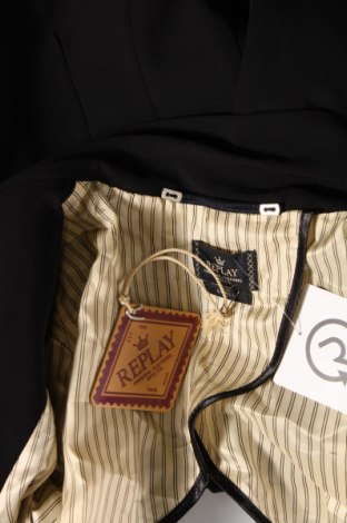 Γυναικείο σακάκι Replay, Μέγεθος S, Χρώμα Μαύρο, Τιμή 204,74 €