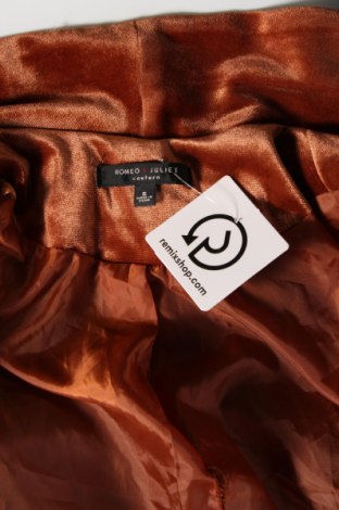 Γυναικείο σακάκι Romeo & Juliet, Μέγεθος S, Χρώμα Καφέ, Τιμή 5,59 €