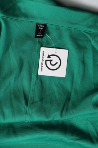 Γυναικείο σακάκι SHEIN, Μέγεθος XXL, Χρώμα Πράσινο, Τιμή 27,22 €