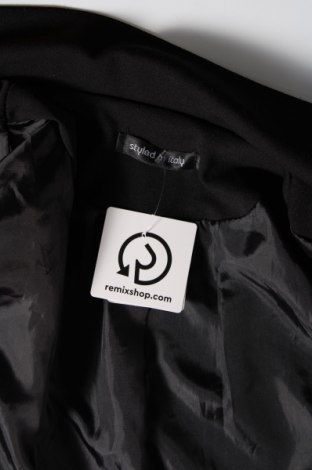 Γυναικείο σακάκι Styled In Italy, Μέγεθος S, Χρώμα Μαύρο, Τιμή 27,22 €
