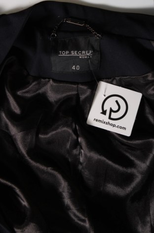 Γυναικείο σακάκι Top Secret, Μέγεθος M, Χρώμα Μπλέ, Τιμή 12,61 €