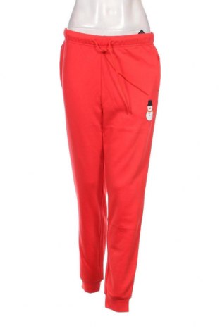 Γυναικείο αθλητικό παντελόνι Pieces, Μέγεθος S, Χρώμα Κόκκινο, Τιμή 9,28 €