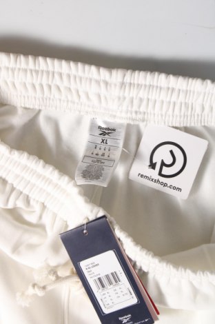 Γυναικείο αθλητικό παντελόνι Reebok, Μέγεθος XL, Χρώμα Λευκό, Τιμή 16,59 €