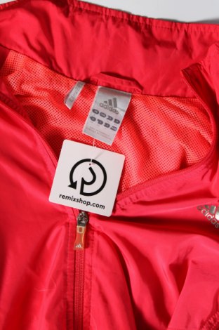 Γυναικείο μπουφάν αθλητικό Adidas, Μέγεθος XS, Χρώμα Κόκκινο, Τιμή 33,40 €