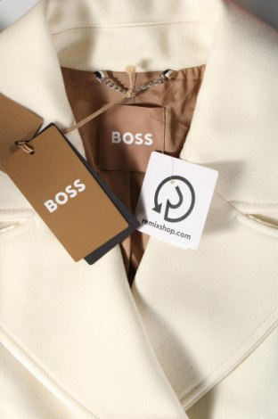 Γυναικείο μπουφάν BOSS, Μέγεθος M, Χρώμα Εκρού, Τιμή 211,34 €
