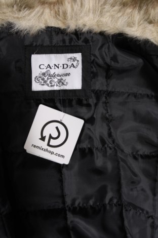 Γυναικείο μπουφάν Canda, Μέγεθος L, Χρώμα Μαύρο, Τιμή 9,33 €