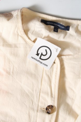 Γυναικείο μπουφάν French Connection, Μέγεθος M, Χρώμα Εκρού, Τιμή 31,28 €