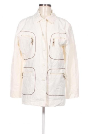 Γυναικείο μπουφάν Made In Italy, Μέγεθος L, Χρώμα Λευκό, Τιμή 14,15 €