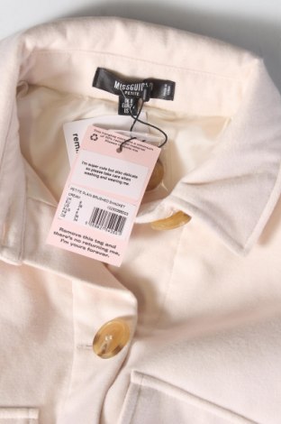 Γυναικείο μπουφάν Missguided, Μέγεθος S, Χρώμα Εκρού, Τιμή 10,72 €