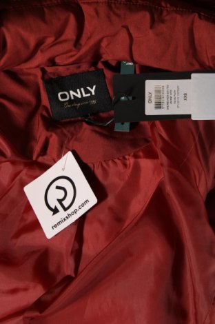 Dámska bunda  ONLY, Veľkosť XXS, Farba Červená, Cena  24,09 €