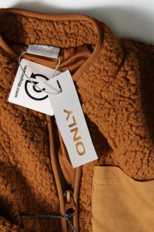 Γυναικείο μπουφάν ONLY, Μέγεθος M, Χρώμα Καφέ, Τιμή 13,53 €