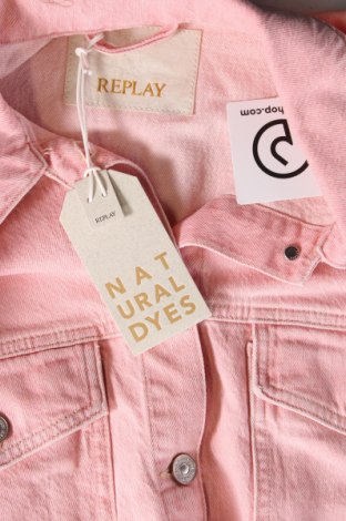 Γυναικείο μπουφάν Replay, Μέγεθος S, Χρώμα Ρόζ , Τιμή 56,19 €