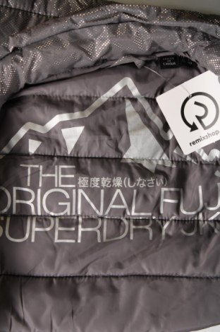 Γυναικείο μπουφάν Superdry, Μέγεθος M, Χρώμα Γκρί, Τιμή 20,31 €