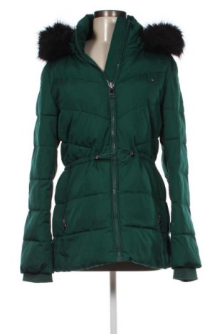 Γυναικείο μπουφάν Tommy Hilfiger, Μέγεθος M, Χρώμα Πράσινο, Τιμή 140,88 €