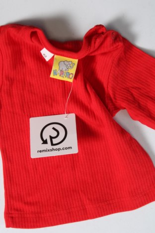 Детска блуза, Размер 2-3m/ 56-62 см, Цвят Червен, Цена 3,77 лв.