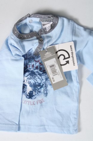 Kinder Shirt 3 Pommes, Größe 2-3m/ 56-62 cm, Farbe Blau, Preis 4,22 €