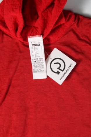 Kinder Shirt Decathlon, Größe 11-12y/ 152-158 cm, Farbe Rot, Preis 3,65 €