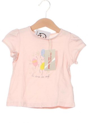 Детска блуза Du Pareil Au Meme, Размер 12-18m/ 80-86 см, Цвят Розов, Цена 12,09 лв.