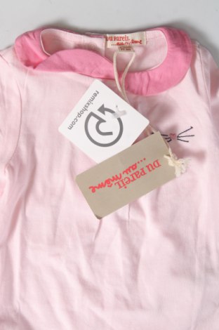 Детска блуза Du Pareil Au Meme, Размер 6-9m/ 68-74 см, Цвят Розов, Цена 8,58 лв.