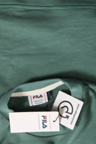 Bluză pentru copii FILA, Mărime 11-12y/ 152-158 cm, Culoare Verde, Preț 105,32 Lei