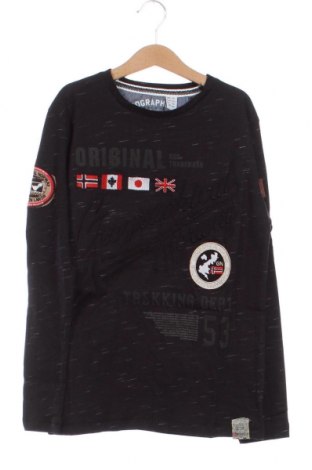Kinder Shirt Geographical Norway, Größe 9-10y/ 140-146 cm, Farbe Schwarz, Preis 16,06 €