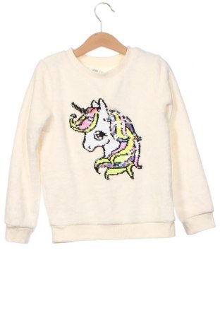 Детска блуза H&M, Размер 4-5y/ 110-116 см, Цвят Бял, Цена 10,80 лв.