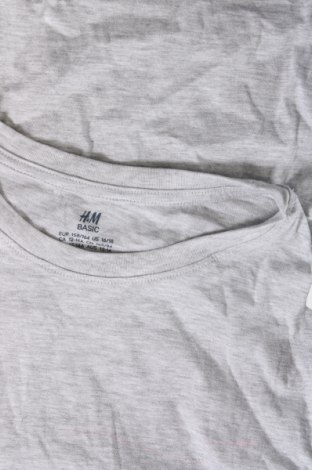 Dziecięca bluzka H&M, Rozmiar 12-13y/ 158-164 cm, Kolor Szary, Cena 14,97 zł