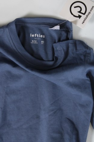 Παιδική μπλούζα Lefties, Μέγεθος 9-12m/ 74-80 εκ., Χρώμα Μπλέ, Τιμή 4,64 €