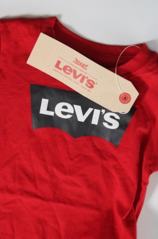 Bluză pentru copii Levi's, Mărime 9-12m/ 74-80 cm, Culoare Roșu, Preț 234,21 Lei