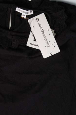 Детска блуза LuluCastagnette, Размер 11-12y/ 152-158 см, Цвят Черен, Цена 7,98 лв.