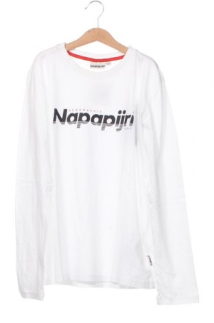 Детска блуза Napapijri, Размер 13-14y/ 164-168 см, Цвят Бял, Цена 23,80 лв.