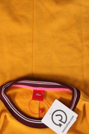 Детска блуза S.Oliver, Размер 13-14y/ 164-168 см, Цвят Жълт, Цена 9,20 лв.