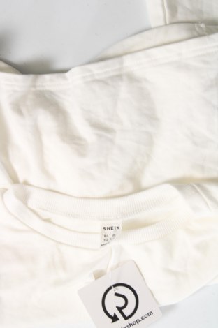 Детска блуза SHEIN, Размер 10-11y/ 146-152 см, Цвят Бял, Цена 21,00 лв.