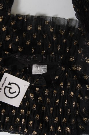 Bluză pentru copii Zara, Mărime 7-8y/ 128-134 cm, Culoare Negru, Preț 74,00 Lei