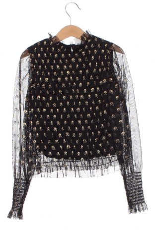 Детска блуза Zara, Размер 7-8y/ 128-134 см, Цвят Черен, Цена 5,80 лв.
