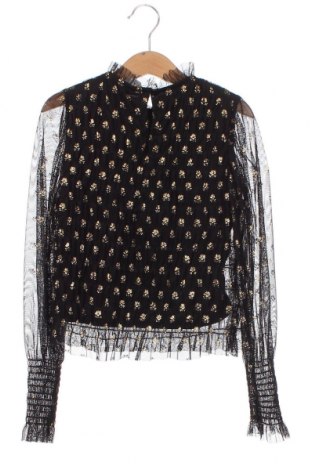 Детска блуза Zara, Размер 7-8y/ 128-134 см, Цвят Черен, Цена 29,01 лв.