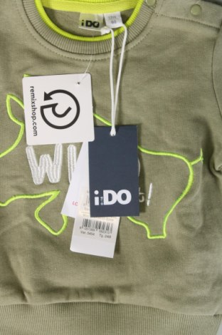 Детска блуза iDO, Размер 12-18m/ 80-86 см, Цвят Зелен, Цена 13,23 лв.