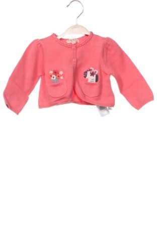 Pulover cu nasturi pentru copii Du Pareil Au Meme, Mărime 6-9m/ 68-74 cm, Culoare Roz, Preț 52,79 Lei