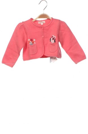 Pulover cu nasturi pentru copii Du Pareil Au Meme, Mărime 9-12m/ 74-80 cm, Culoare Roz, Preț 56,84 Lei