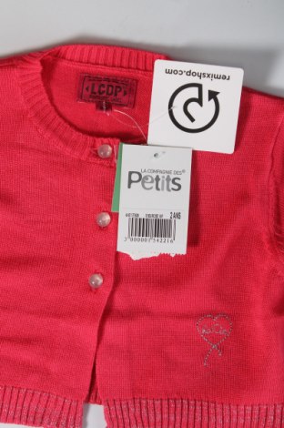 Παιδική ζακέτα La Compagnie des Petits, Μέγεθος 2-3y/ 98-104 εκ., Χρώμα Ρόζ , Τιμή 10,64 €