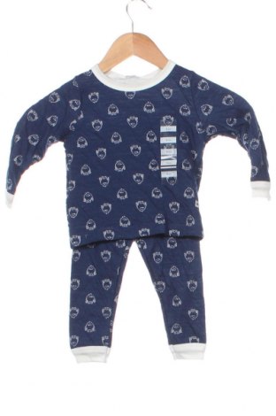 Kinder Pyjama  Petit Bateau, Größe 18-24m/ 86-98 cm, Farbe Blau, Preis 30,95 €