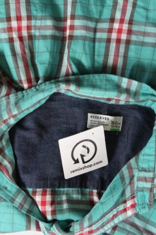 Детска риза Reserved, Размер 13-14y/ 164-168 см, Цвят Зелен, Цена 5,88 лв.