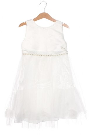 Kinderkleid Guess, Größe 5-6y/ 116-122 cm, Farbe Weiß, Preis 69,12 €