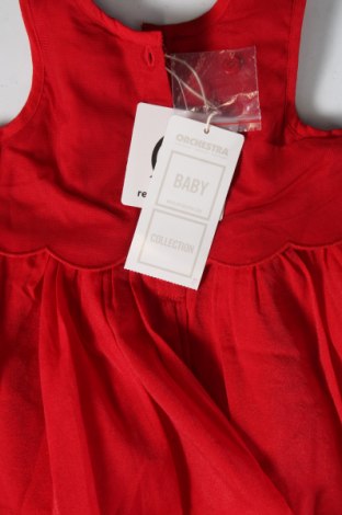 Παιδικό φόρεμα Orchestra, Μέγεθος 12-18m/ 80-86 εκ., Χρώμα Κόκκινο, Τιμή 30,41 €