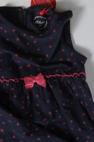 Dětské šaty  S.Oliver, Velikost 12-18m/ 80-86 cm, Barva Modrá, Cena  268,00 Kč
