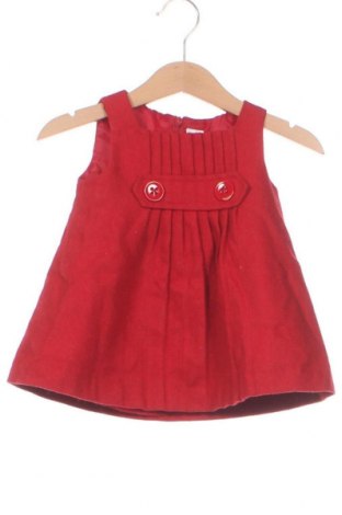 Детска рокля Zara, Размер 3-6m/ 62-68 см, Цвят Червен, Цена 10,53 лв.