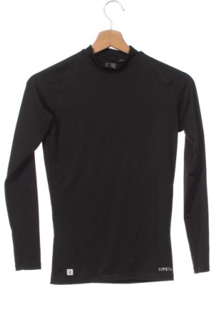 Детска спортна блуза Decathlon, Размер 12-13y/ 158-164 см, Цвят Черен, Цена 22,00 лв.