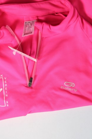 Детска спортна блуза Kalenji, Размер 13-14y/ 164-168 см, Цвят Розов, Цена 11,28 лв.